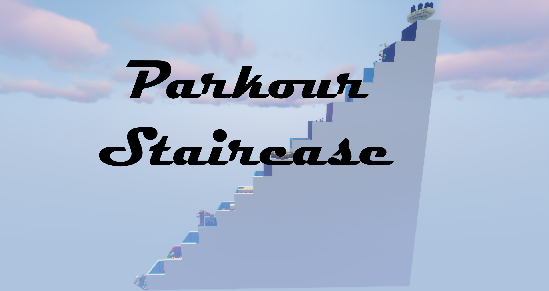Télécharger Parkour Staircase pour Minecraft 1.16.5